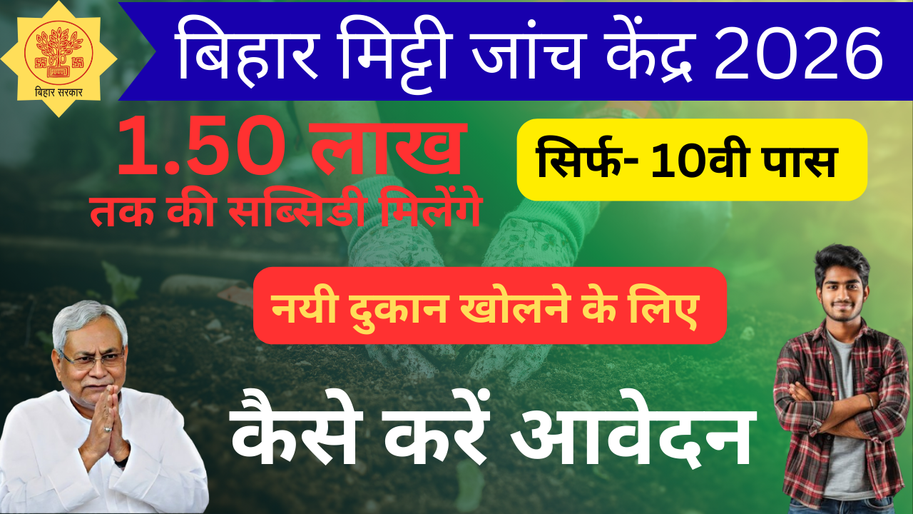 Bihar Soil Testing Lab Subsidy Yojana 2026