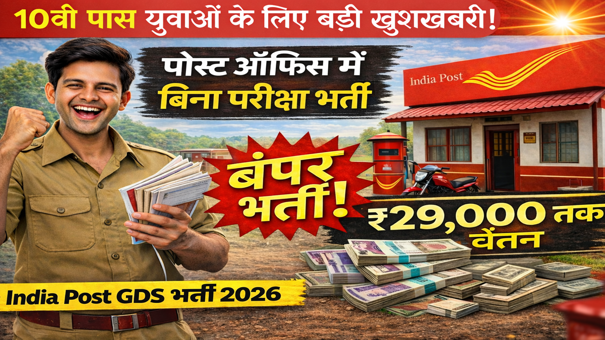 Indian Post GDS Recritment 2026