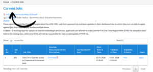 Delhi Govt Data Entry Job 2026