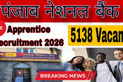 Punjab National Bank Apprentice Job 2026