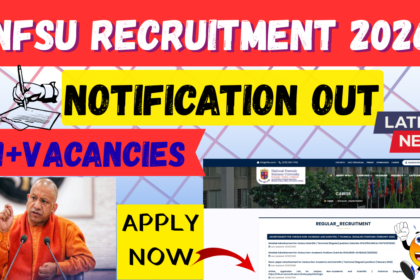 NFSU Recruitment 2026